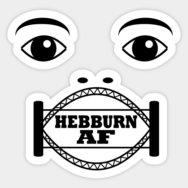 Hebburn AF Sticker by TyneDesigns